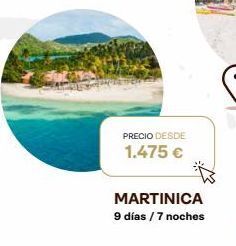 Viajes Eroski Precio desde 1.475 € martinica 9 días / 7 noches oferta