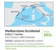 Viajes El Corte Inglés Bebidas oferta
