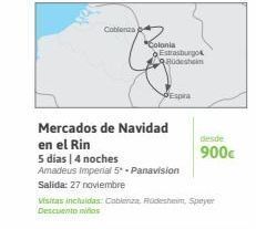 Viajes El Corte Inglés Navidad imperial oferta