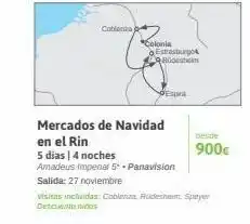 Viajes El Corte Inglés Navidad imperial oferta