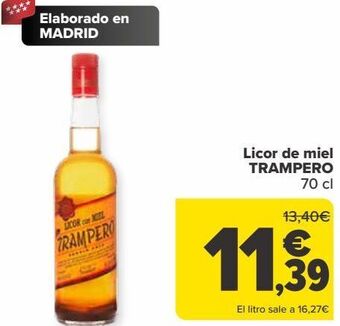 Carrefour Licor de miel trampero oferta