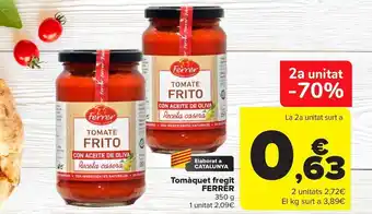 Carrefour Tomàquet fregit ferrer oferta