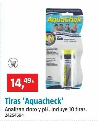 Bauhaus Tiras aqua check sal 10u oferta