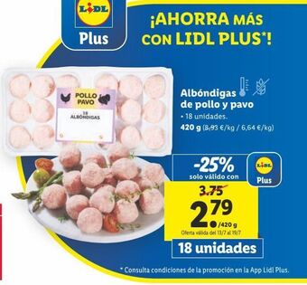 Lidl Albóndigas oferta