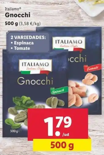 Lidl Gnocchi italiamo oferta
