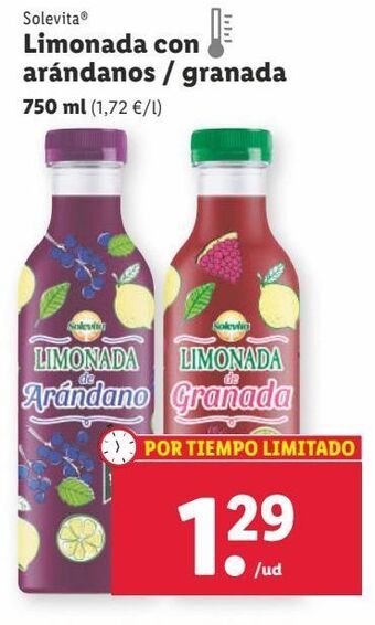 Lidl Limonada solevita oferta