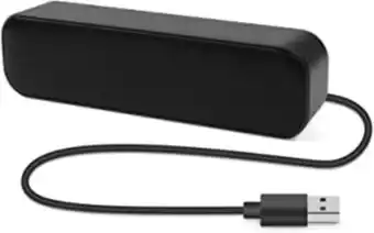 Amazon Umitive altavoces pc mini, usb barra de sonido portátil con estéreo envolvente 3d, plug and play, diseño antideslizante, a... oferta