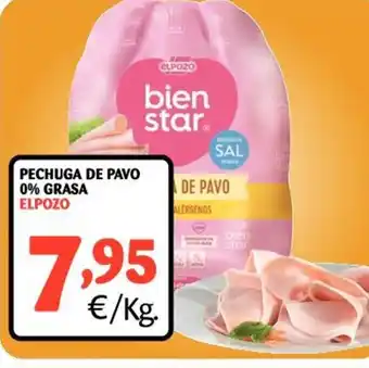 Alimerka Elpozo Pechuga de Pavo 0% Grasa oferta