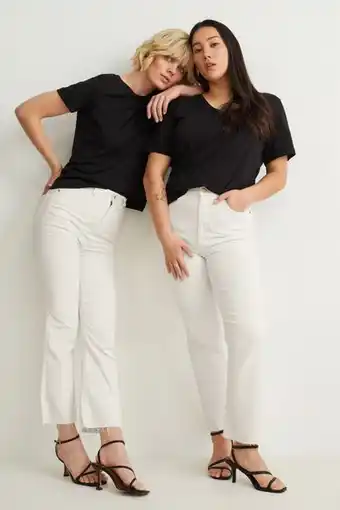 C&A Flared jeans - high waist oferta