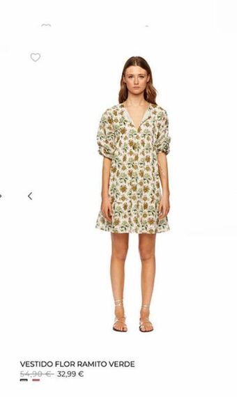 Nícoli Vestidos flor oferta