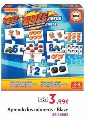 Josber Toys Niccoladeon reze blezezeros monster machines meros s joo d 2 8ac cod educa odd do dod 13.99€ +3a aprendo los oferta