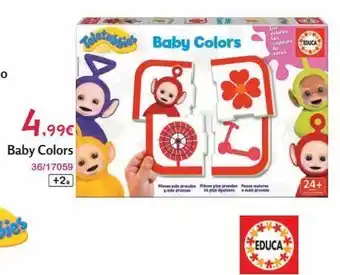 4.99€ baby colors 36/17059 +2a teletubies baby colors 2 pied p mas gruimas grandes es at pin spissesmar colores lvi 