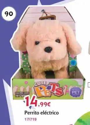 Josber Toys 90 electric cute det ser cute cute 14.99€ perrito eléctrico 17/719 pet jay oferta