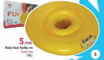 Josber Toys Fe fun 2015-20 jong 5.99€ baby seat 85x89 cm 105/37109 +0m swim kod 0 5 oferta