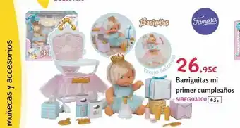 Muñecas y accesorios bal amm trond bariguies balancin famosa 26,95€ barriguitas mi primer cumpleaños 5/bfg03000 +3a