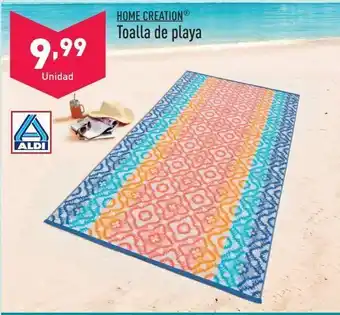 ALDI Toalla de playa home creation oferta
