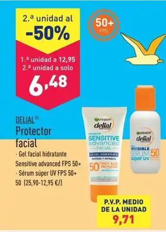 ALDI Protector facial delial oferta