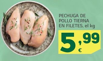 HiperDino Pechuga de pollo oferta