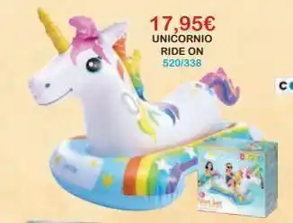 Jugueterías Nikki 17,95€ unicornio ride on 520/338 oferta