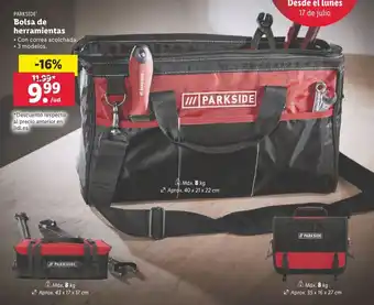 Lidl Bolsa de herramientas oferta