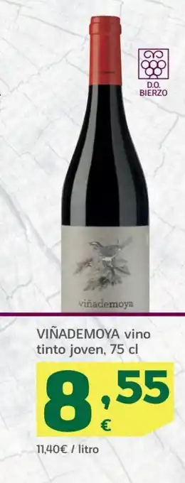 HiperDino VIÑADEMOYA vino tinto joven, 75 cl oferta