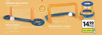 Lidl CRIVIT Inflables para piscina oferta