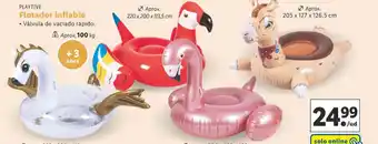 Lidl PLAYTIVE Flotador inflable oferta