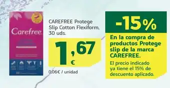 HiperDino Protegeslip carefree oferta