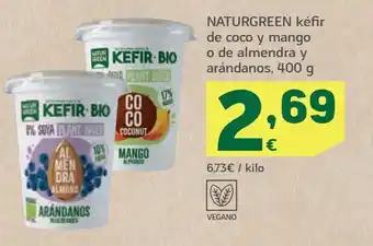 HiperDino Kéfir naturgreen oferta
