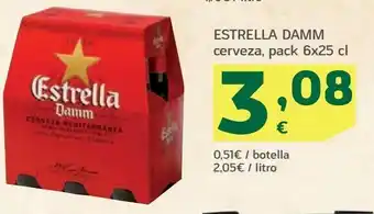 HiperDino Cerveza estrella oferta