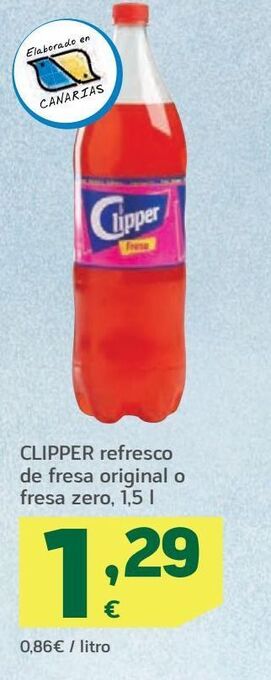 HiperDino Refrescos clipper oferta