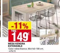 Bricoking Mesa extensible kendra oferta