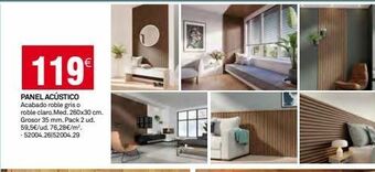 Bricoking Panel acústico oferta