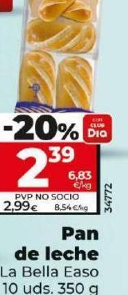 Dia Pan de leche la bella easo oferta