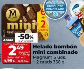 Dia Helado de chocolate magnum oferta