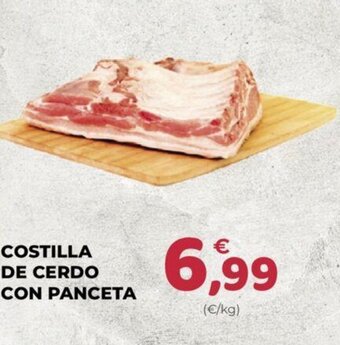 SPAR COSTILLA DE CERDO CON PANCETA oferta