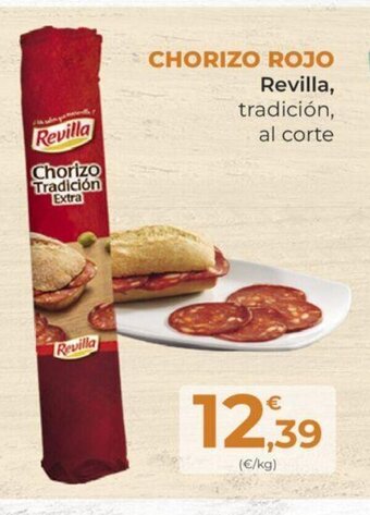 SPAR CHORIZO ROJO Revilla, tradición, al corte oferta