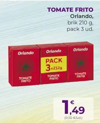 SPAR TOMATE FRITO Orlando, oferta