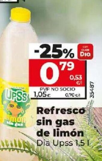 Dia Refresco sin gas de limón oferta