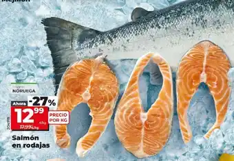 Dia Salmón en rodajas oferta