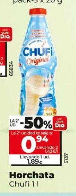 Dia Horchata oferta