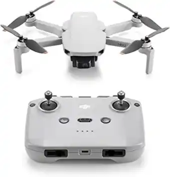 Amazon Dji mini 2 se, dron mini con cámara ligero y plegable con vídeo 2.7k, modos inteligentes, transmisión a 10 km, 31 minutos ... oferta