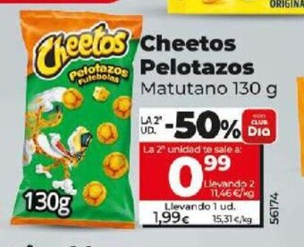 Dia Cheetos Pelotazos oferta