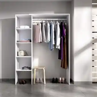 Embargos a lo bestia Kit vestidor suit 03k137 blanco 187 x 140 x 40 cm oferta
