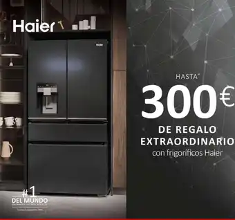 MediaMarkt DE REGALO EXTRAORDINARIC con frigoríficos Haier oferta