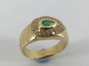 Cash Converters Anillo oro 18k con diamante oferta
