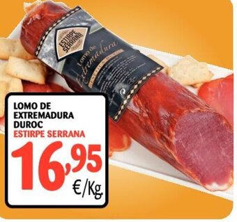 Alimerka Estirpe Serrana Lomo De Extremadura Duroc oferta