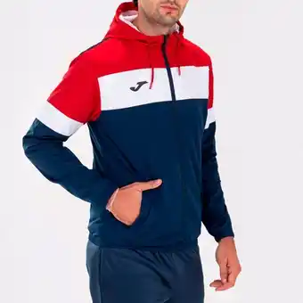 Joma Chubasquero hombre crew iv marino rojo oferta