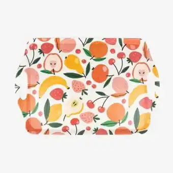 Bandeja de melamina fruits 45x30cm