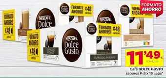 Supermercados Dani Cápsulas de café dolce gusto oferta